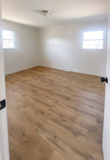 View of Affordable Durable Laminate Flooring: Transforming Our Flip House - My ...
