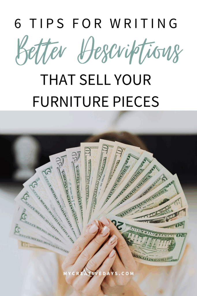 Descriptions that sell your furniture pieces help boost trust and interest. Use these 6 tips to write listings that turn browsers into buyers.