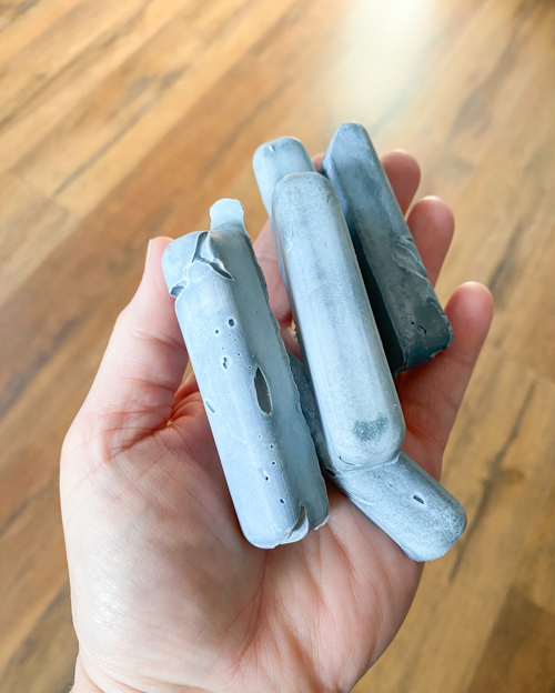 This easy Homemade Sidewalk Chalk recipe uses just 3 ingredients! A fun DIY project kids love—and you probably already have everything you need.