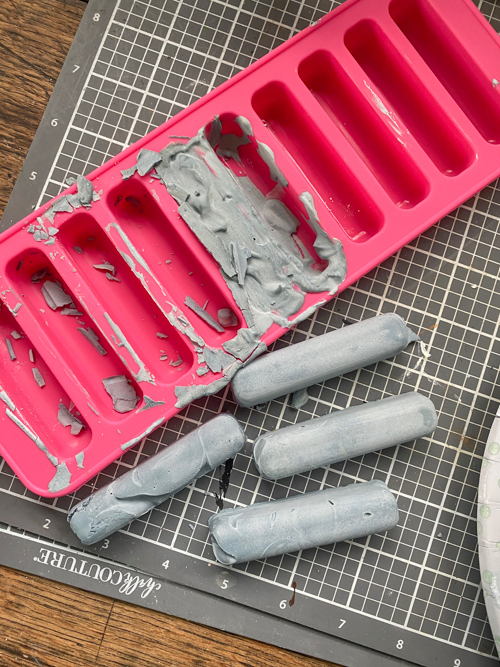This easy Homemade Sidewalk Chalk recipe uses just 3 ingredients! A fun DIY project kids love—and you probably already have everything you need.