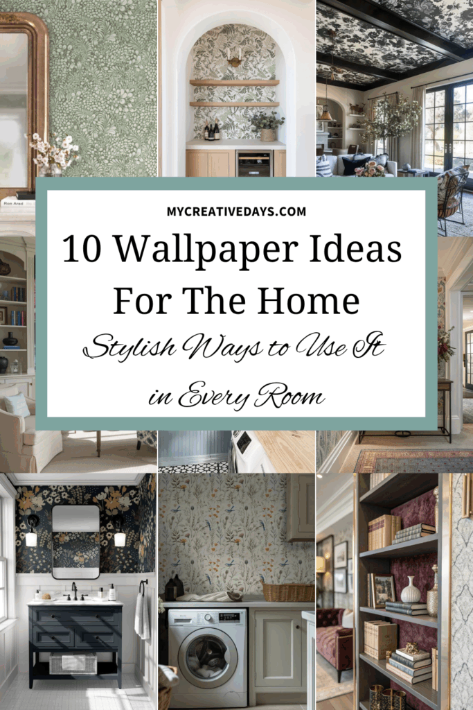 Discover 10 stylish wallpaper ideas for home that work in every room—easy, affordable, renter-friendly ways to add personality and charm to your space.