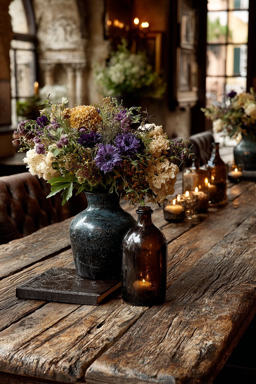 DIY Fall Centerpiece Ideas that go beyond pumpkins! Get creative, budget-friendly centerpiece inspiration to refresh your fall table this season.