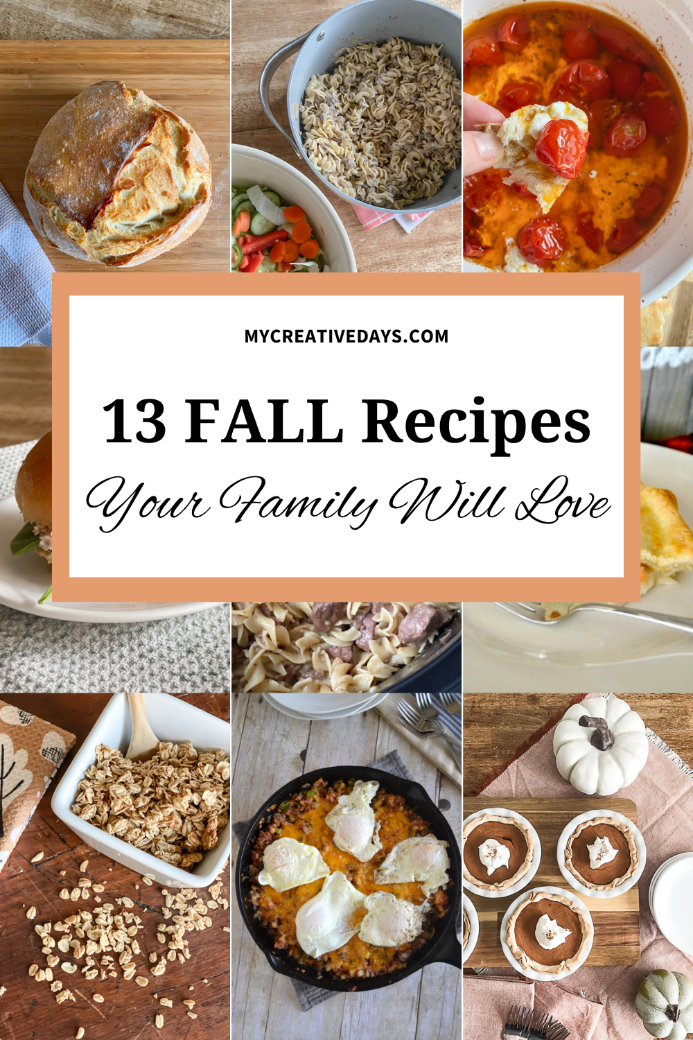 13 Easy Fall Recipes Your Family Will Love