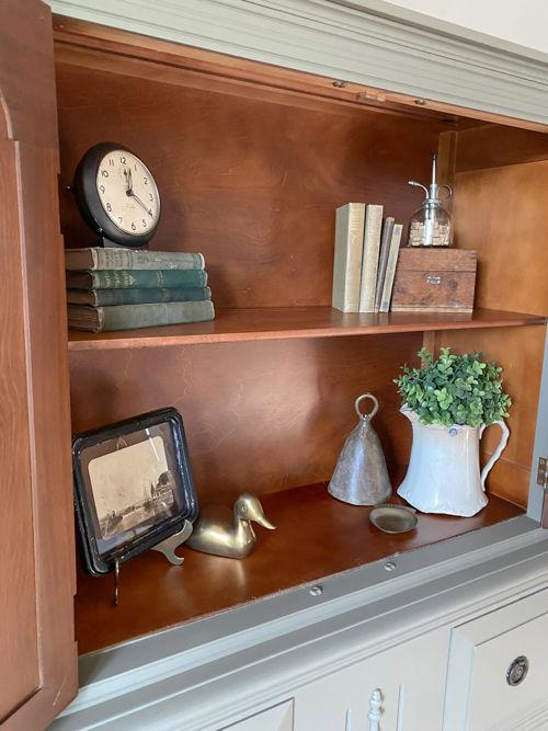 See this Olive Green Hutch Makeover with Dixie Belle Silk Paint. A yard sale find gets a stunning, budget-friendly DIY furniture transformation.