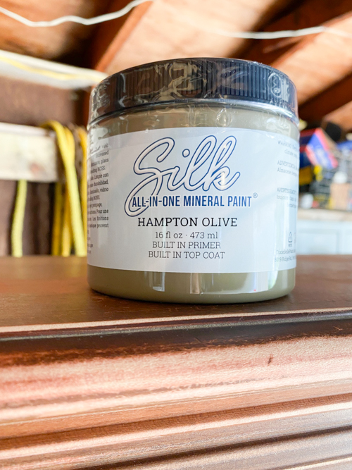 See this Olive Green Hutch Makeover with Dixie Belle Silk Paint. A yard sale find gets a stunning, budget-friendly DIY furniture transformation.