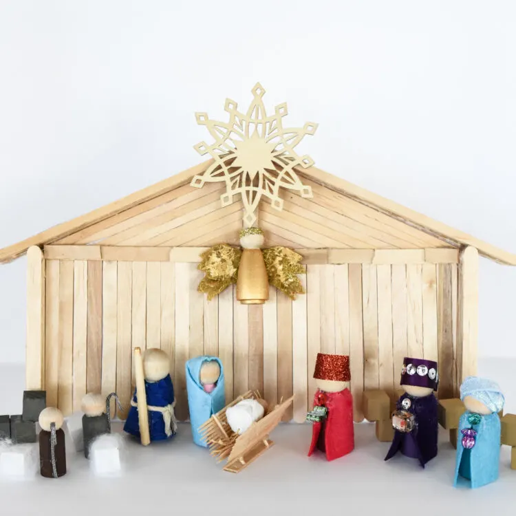 These DIY Nativity Set Ideas are fun, meaningful, and easy to make! Get inspired to create a special handmade nativity for your Christmas decor.