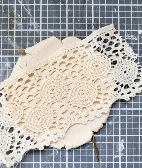 DIY Lace Christmas Ornaments made with air-dry clay, lace, and simple tools. Easy, elegant, and customizable holiday decorations for your tree.