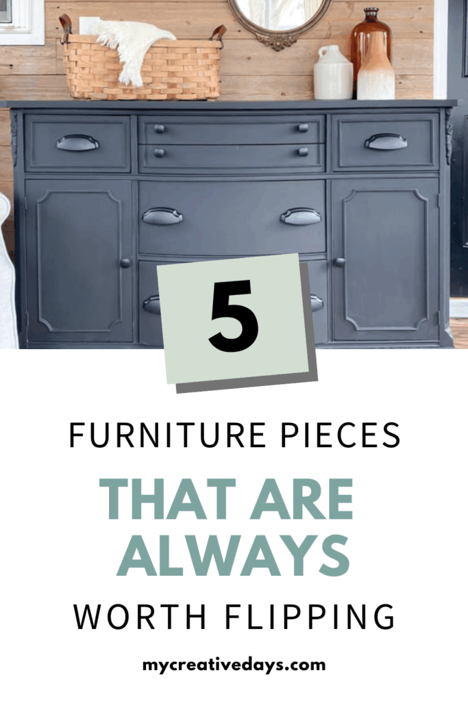Discover the top furniture pieces worth flipping that you should always watch for. These five reliable finds sell fast and bring strong profits.
