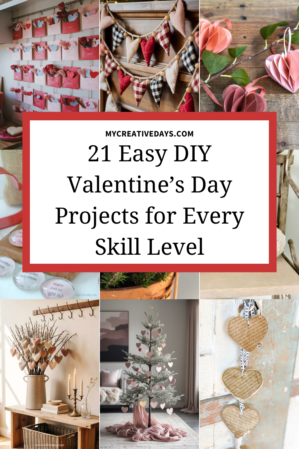 21 Easy DIY Valentine’s Day Projects for Every Skill Level