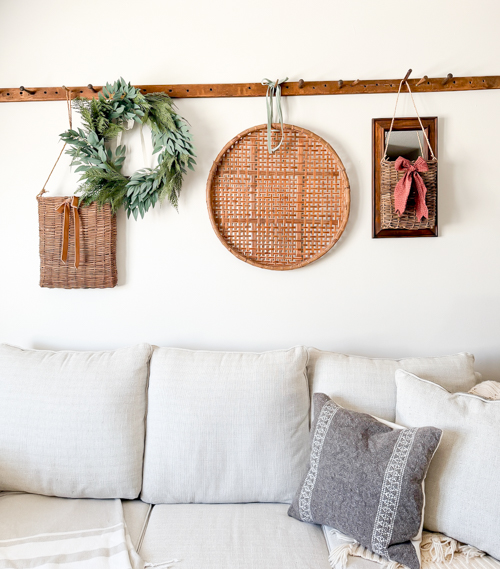 This Black Paint Wash Technique adds age and charm to a thrifted mirror. An easy DIY paint wash that highlights wood grain and character.