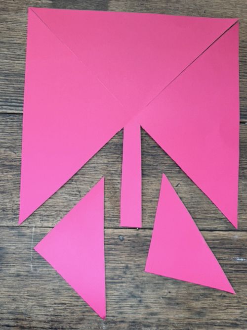 Learn how easy it is to make DIY paper bows with hot glue, paper, and scissors. Make them for birthdays, gifts, Valentine's Day decor, or turn them into garlands.