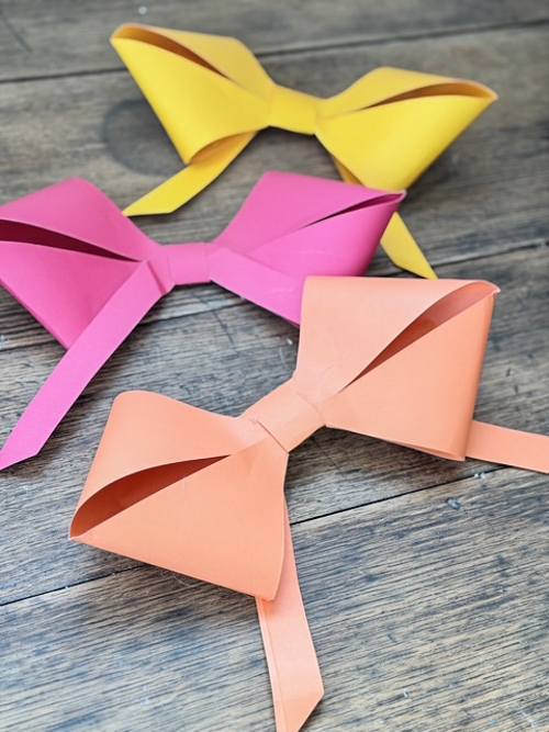 DIY Paper Bows – Easy Paper Craft