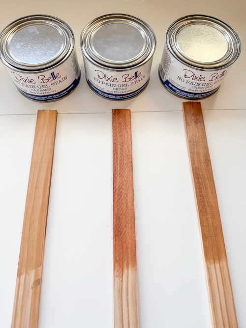 Explore the new Dixie Belle Gel Stain Colors, see how they compare to the originals, and find the perfect shade for your next furniture makeover.