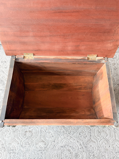 Give an old piece new life with this Antique Storage Chest Makeover. Learn how to transform a chest into a beautiful piece with simple DIY tips and process.