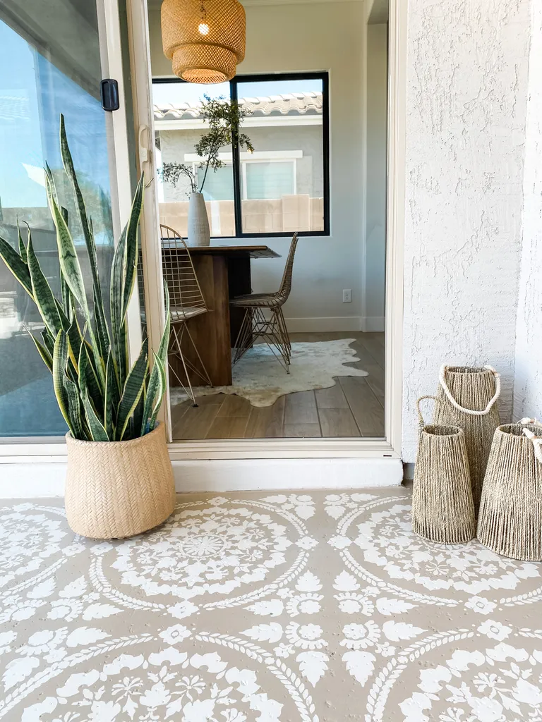 Looking for concrete patio makeovers? Get inspired with budget-friendly ideas to transform any concrete patio into a beautiful outdoor area.