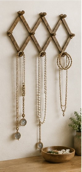 Looking for ways to use accordion peg racks in your home? Here are 10 creative and practical ideas for decor, storage, mugs, baskets, towels, and more.