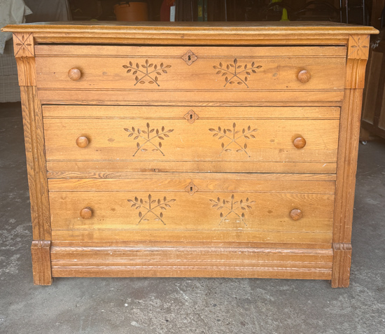 Follow this Dixie Belle Bleach Kit tutorial to restore a yard sale dresser using sanding, wood bleach, and gel stain for a natural finish.