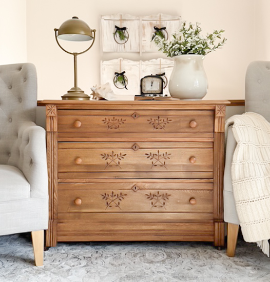 Follow this Dixie Belle Bleach Kit tutorial to restore a yard sale dresser using sanding, wood bleach, and gel stain for a natural finish.