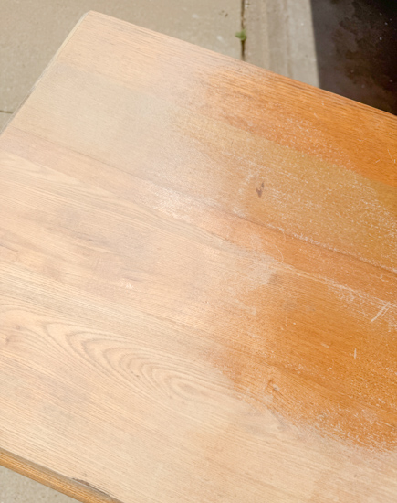 Follow this Dixie Belle Bleach Kit tutorial to restore a yard sale dresser using sanding, wood bleach, and gel stain for a natural finish.