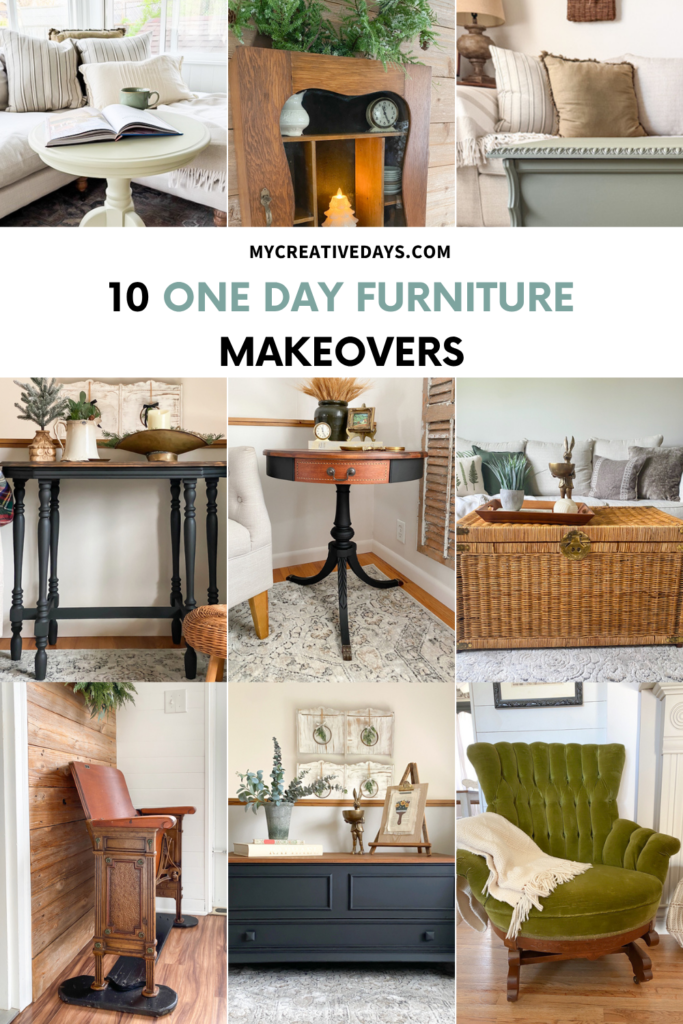 Discover 10 one day furniture flips you can finish fast. Easy furniture makeover ideas perfect for DIYers, beginners, and furniture flippers.