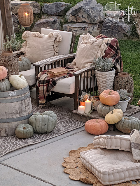 Fall Porch Decorating Ideas for every type of space! Get inspiration for front, small, back, screened, and three-season porches with cozy fall decor ideas.