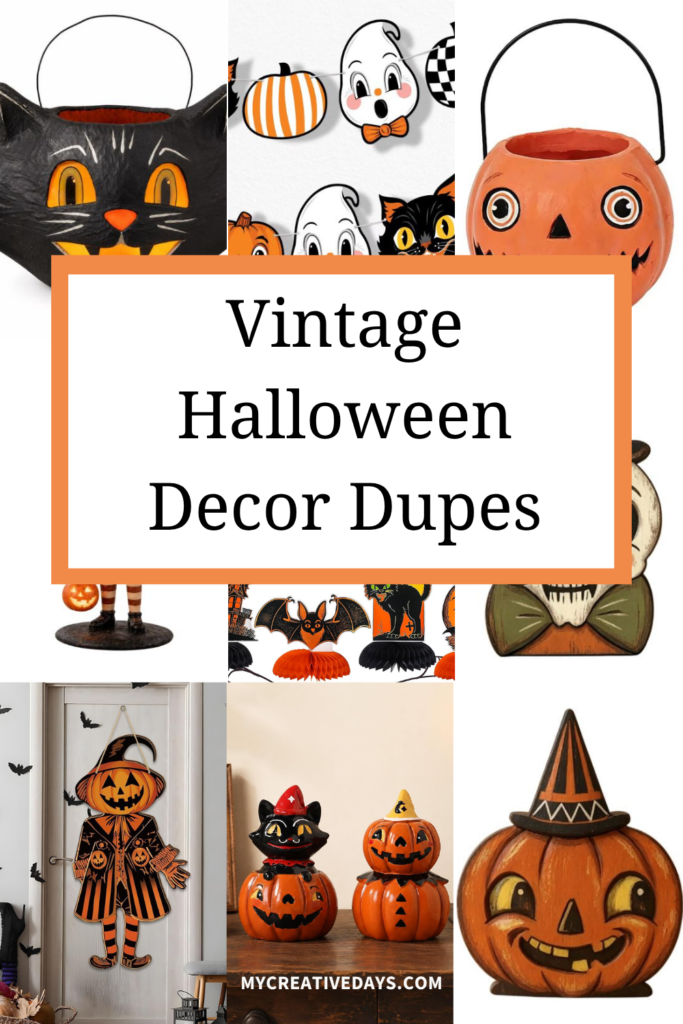 Discover the best Vintage Halloween Decor Dupes that look like antique finds! Get the spooky, nostalgic Halloween style you love without having to hunt for them.