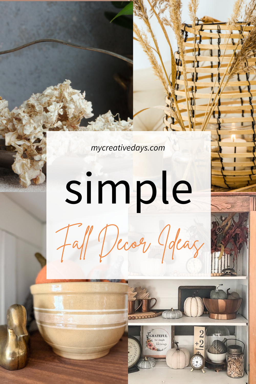 Simple Fall Decor Ideas That Don’t Look Like Fall Decor